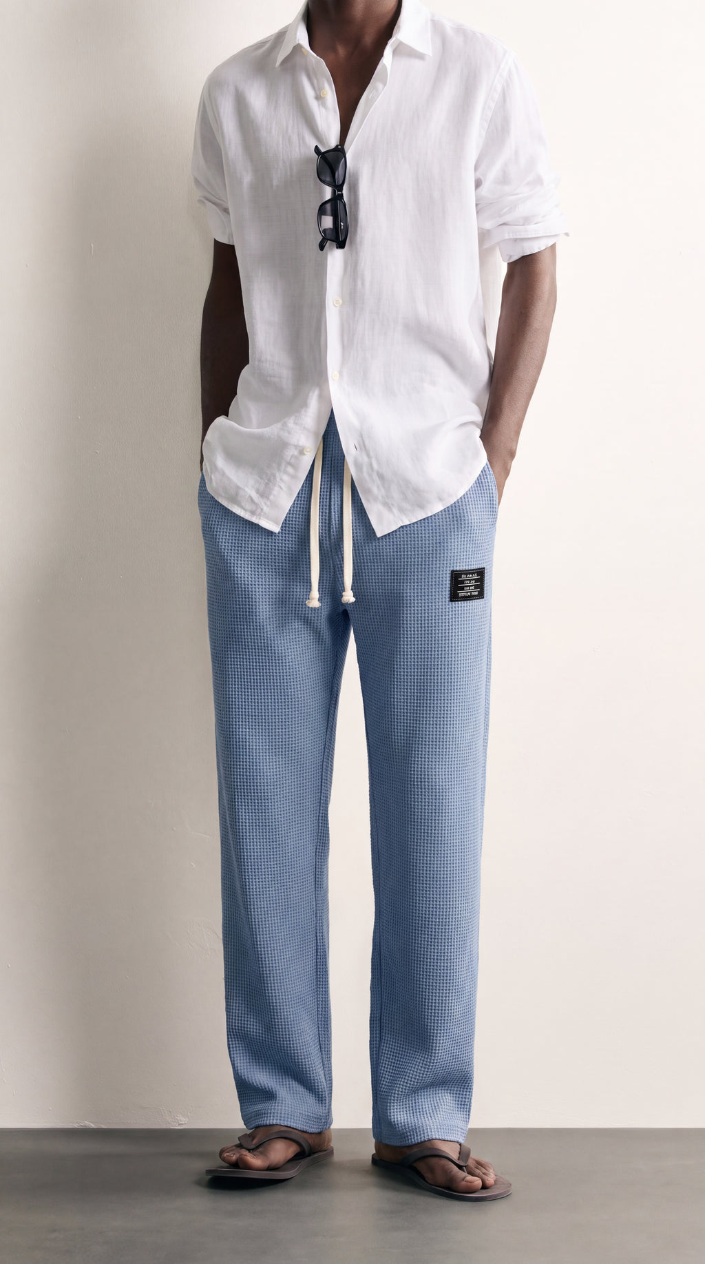 Floren | Pantalones anchos ajustables