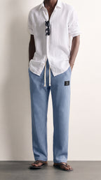 Floren | Pantalones anchos ajustables