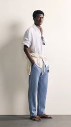 Floren | Pantalones anchos ajustables