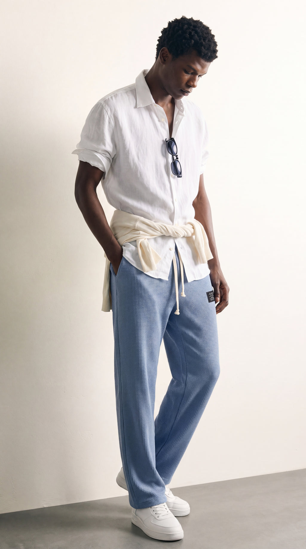 Floren | Pantalones anchos ajustables