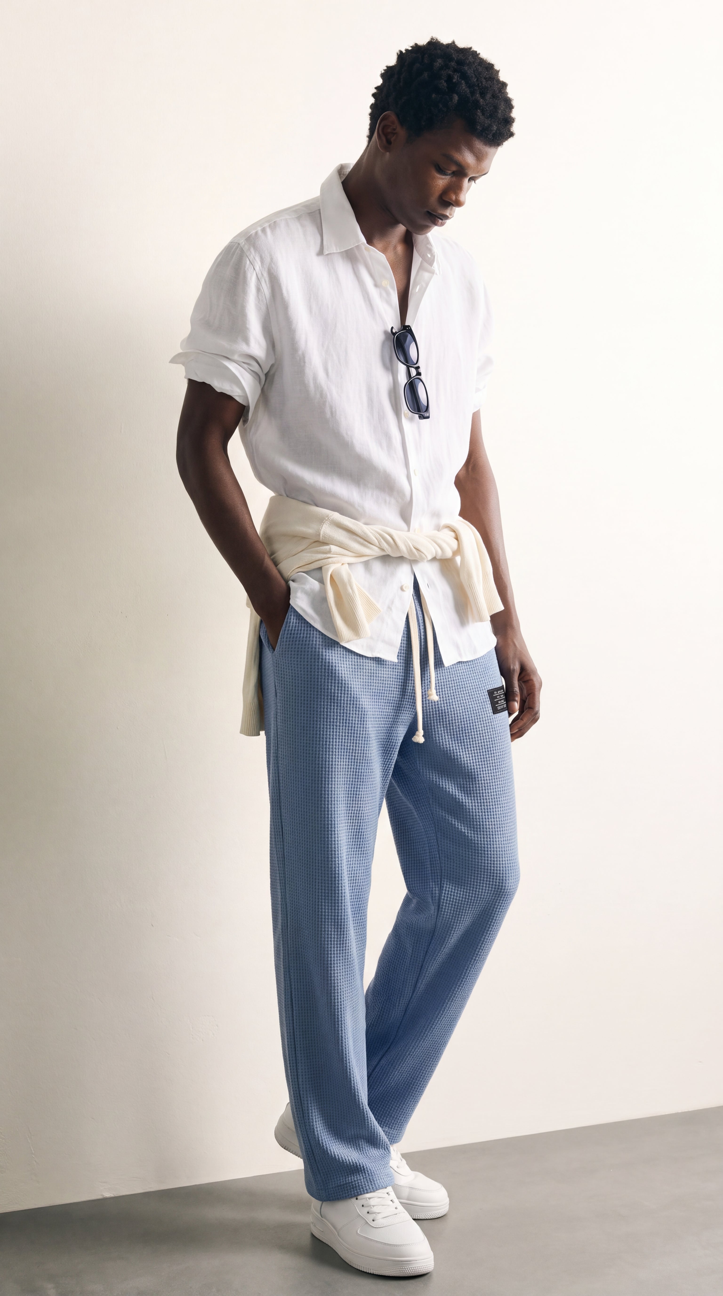 Floren | Pantalones anchos ajustables