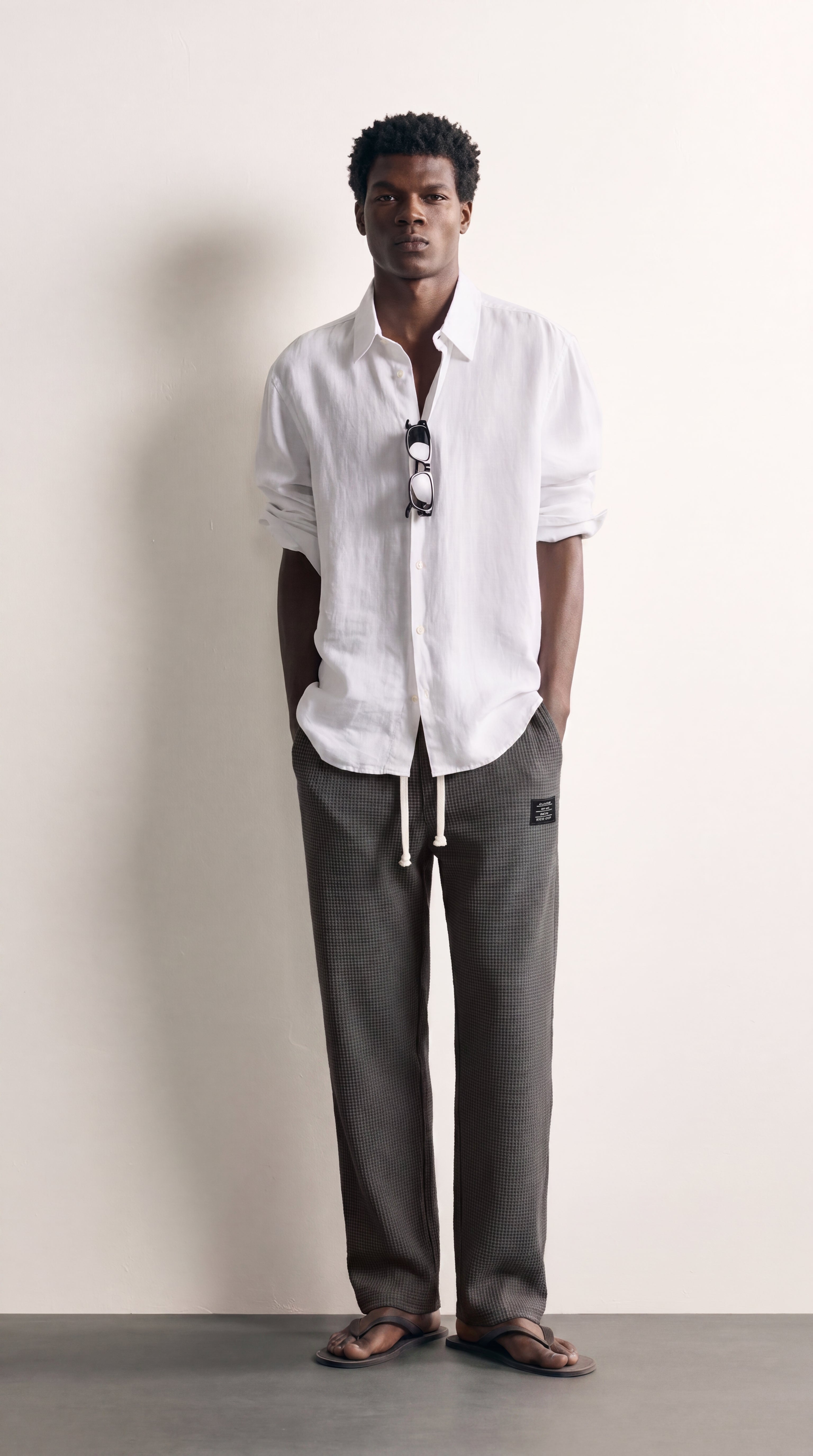 Floren | Pantalones anchos ajustables