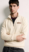 Nicolás | Jersey de felpa Beige