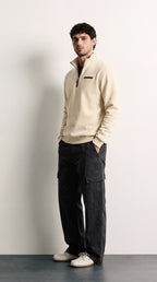 Nicolás | Jersey de felpa Beige