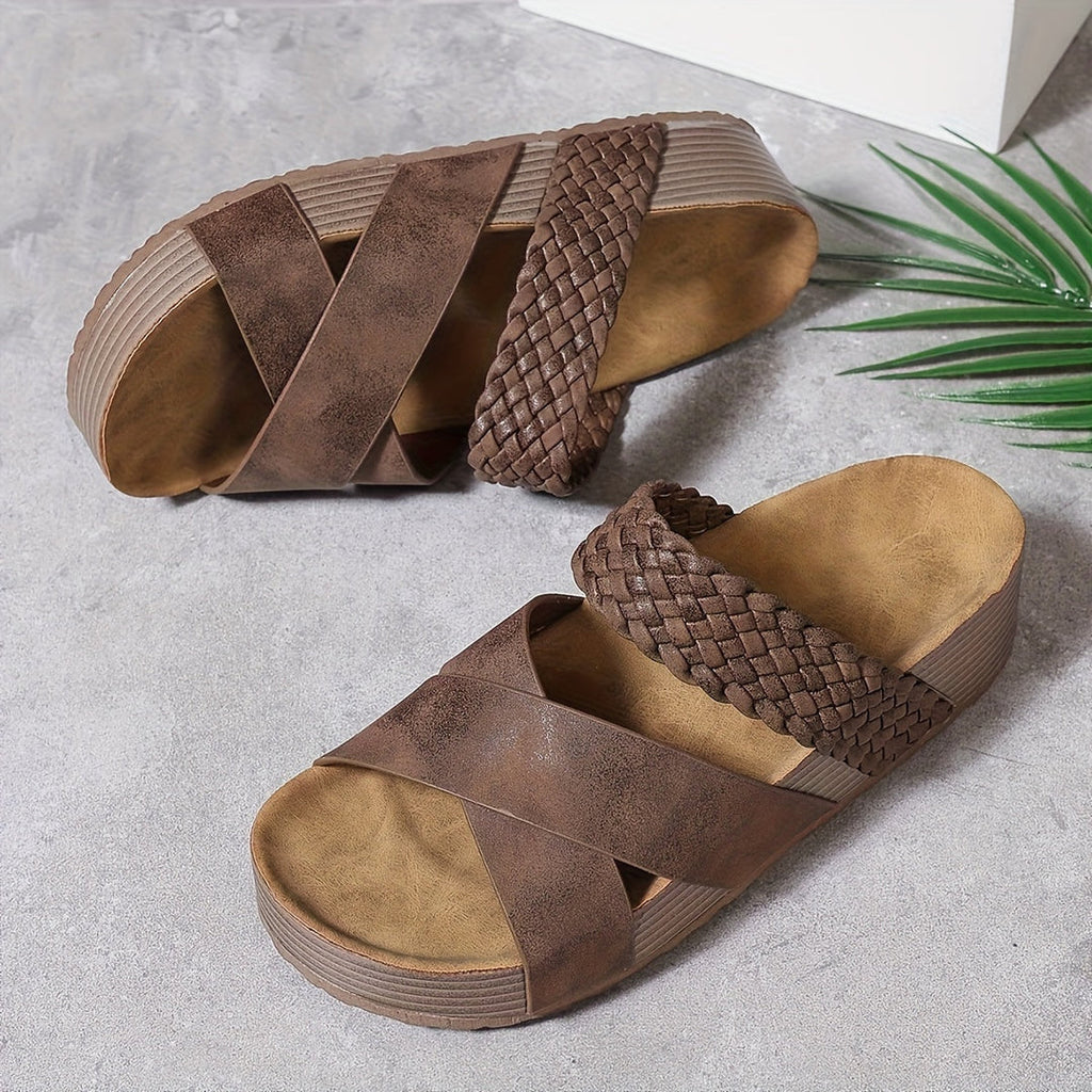 MARVELLE | Sandalias Elegantes Trenzadas
