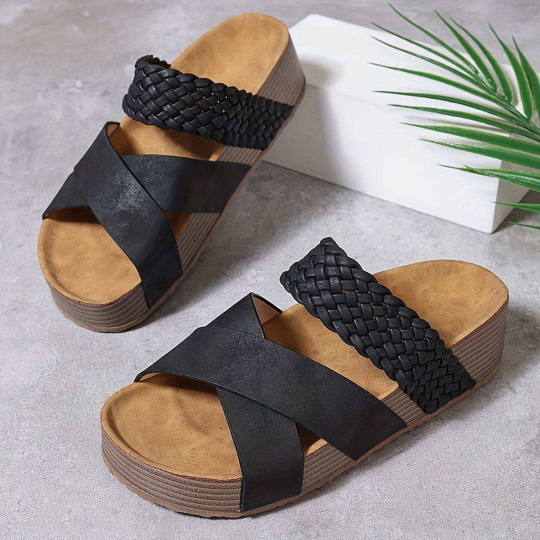 MARVELLE | Sandalias Elegantes Trenzadas