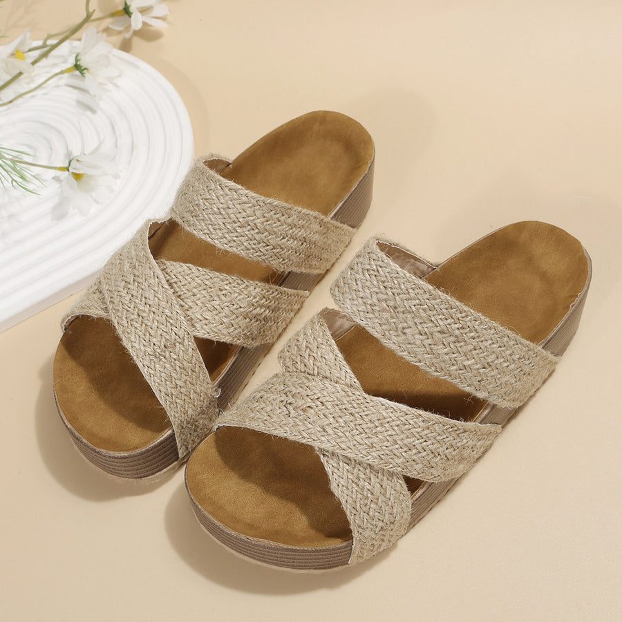 MARVELLE | Sandalias Elegantes Trenzadas