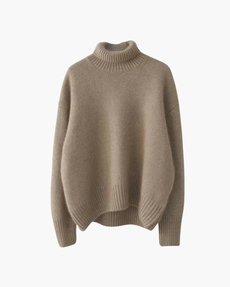 JERSEY SUAVE CON CUELLO ALTO