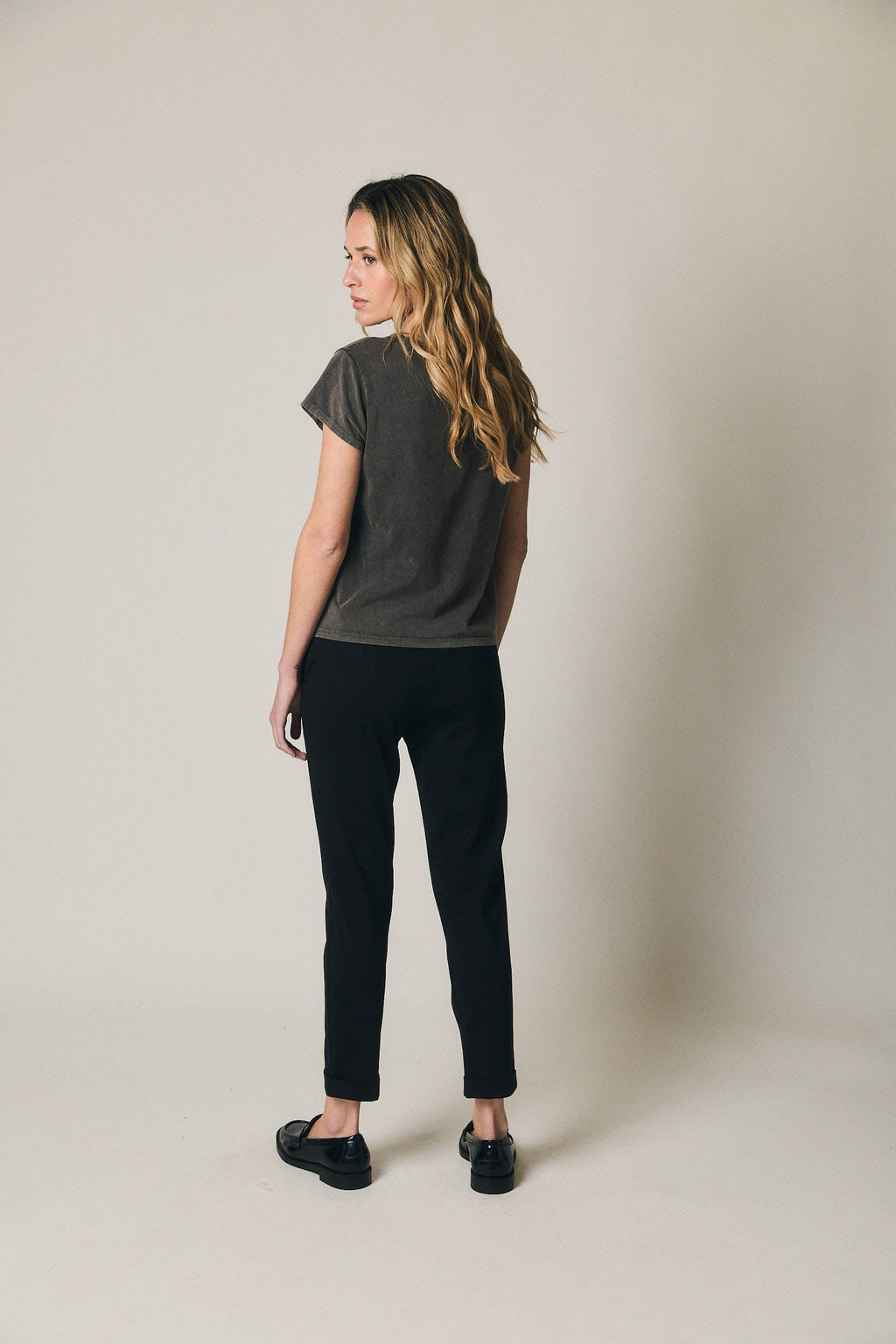 Pantalón ligero sastre negro