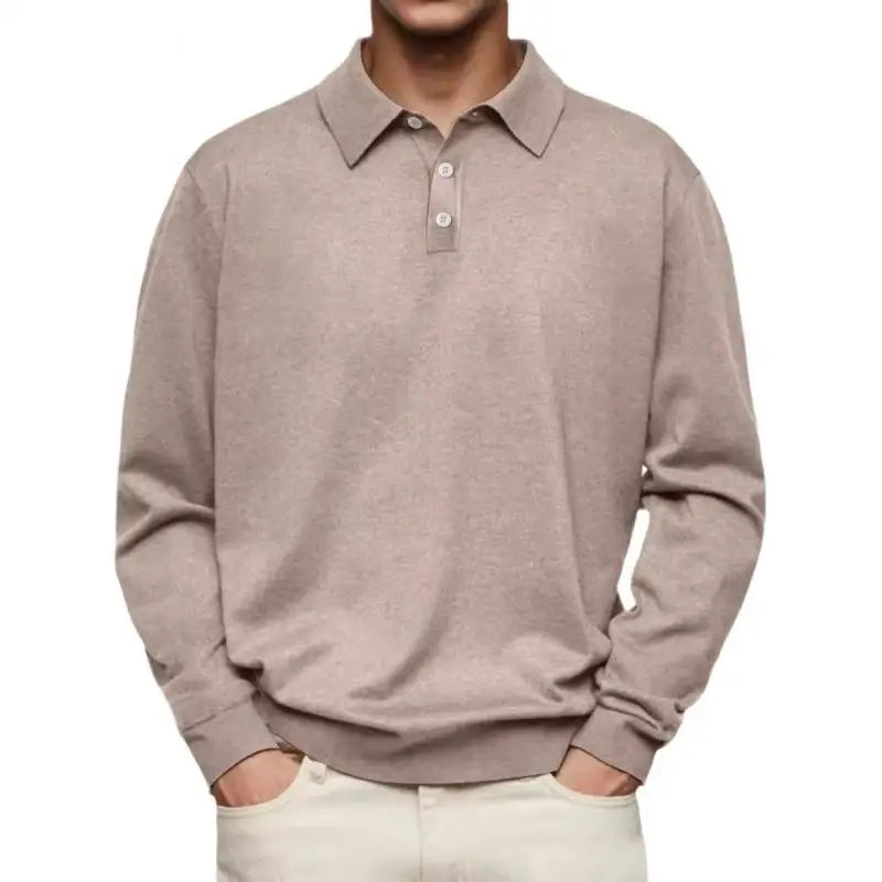 Luc | Polo casual de manga larga