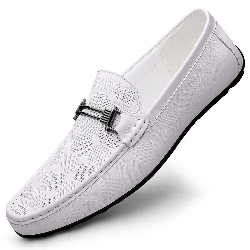 Mocasín Giorgio italiano de cuero genuino