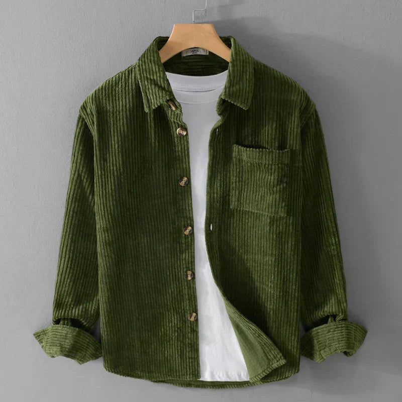 Émile | Elegante camisa de pana