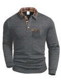 Mario™ | Polo de estilo urbano gris