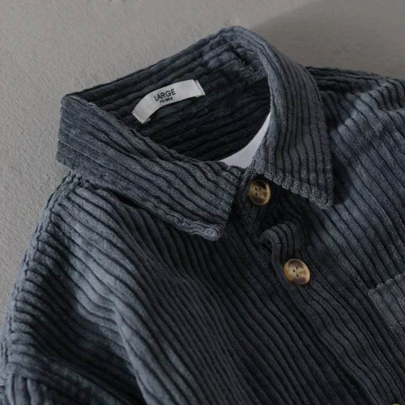 Émile | Elegante camisa de pana