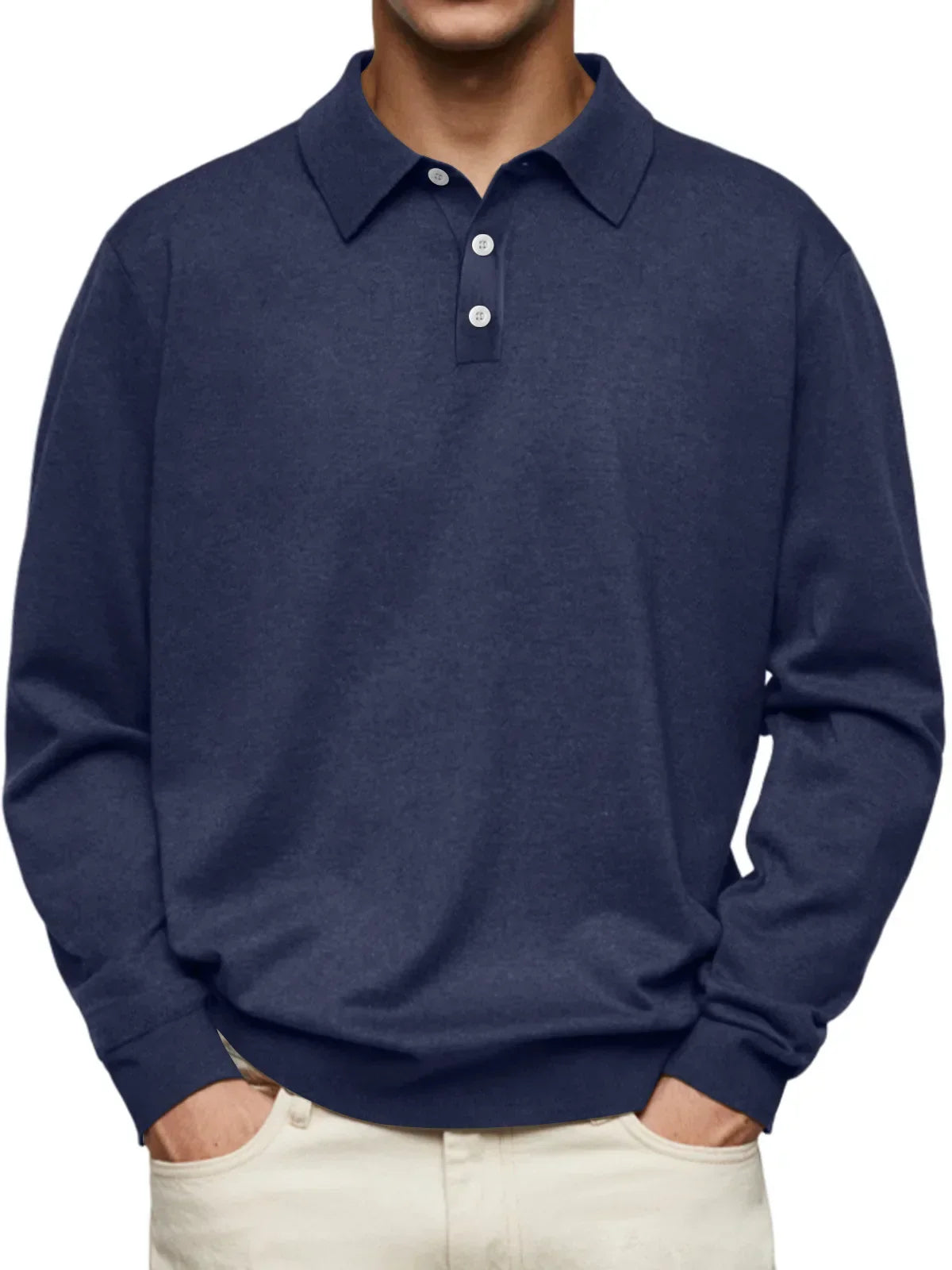 Luc | Polo casual de manga larga