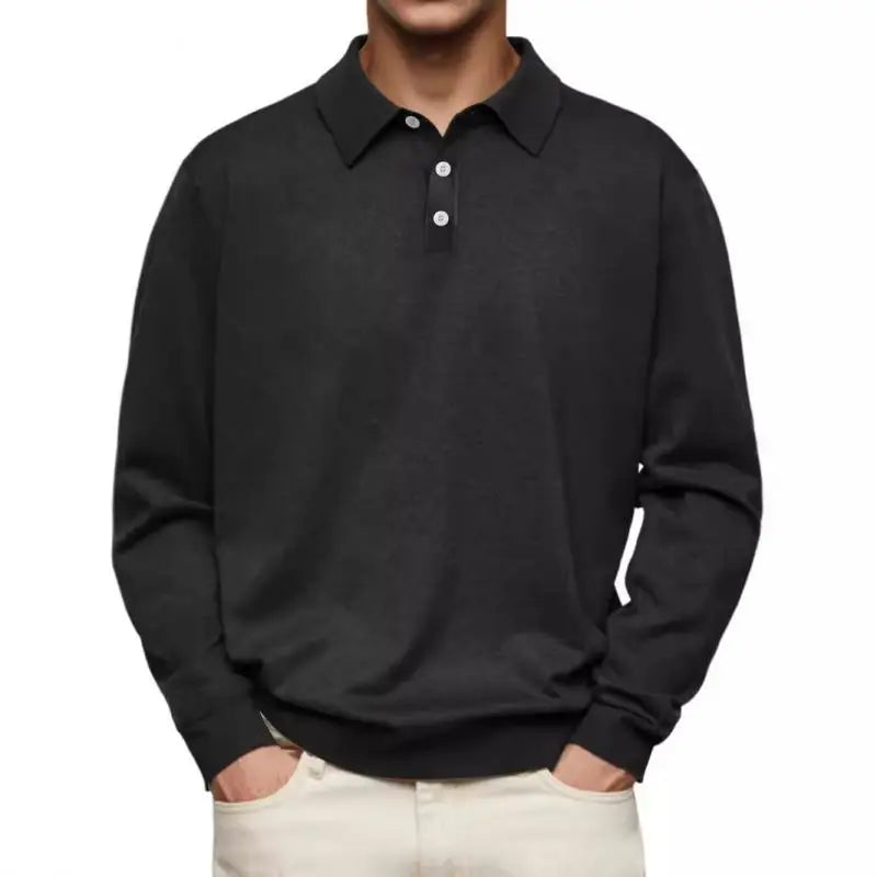 Luc | Polo casual de manga larga