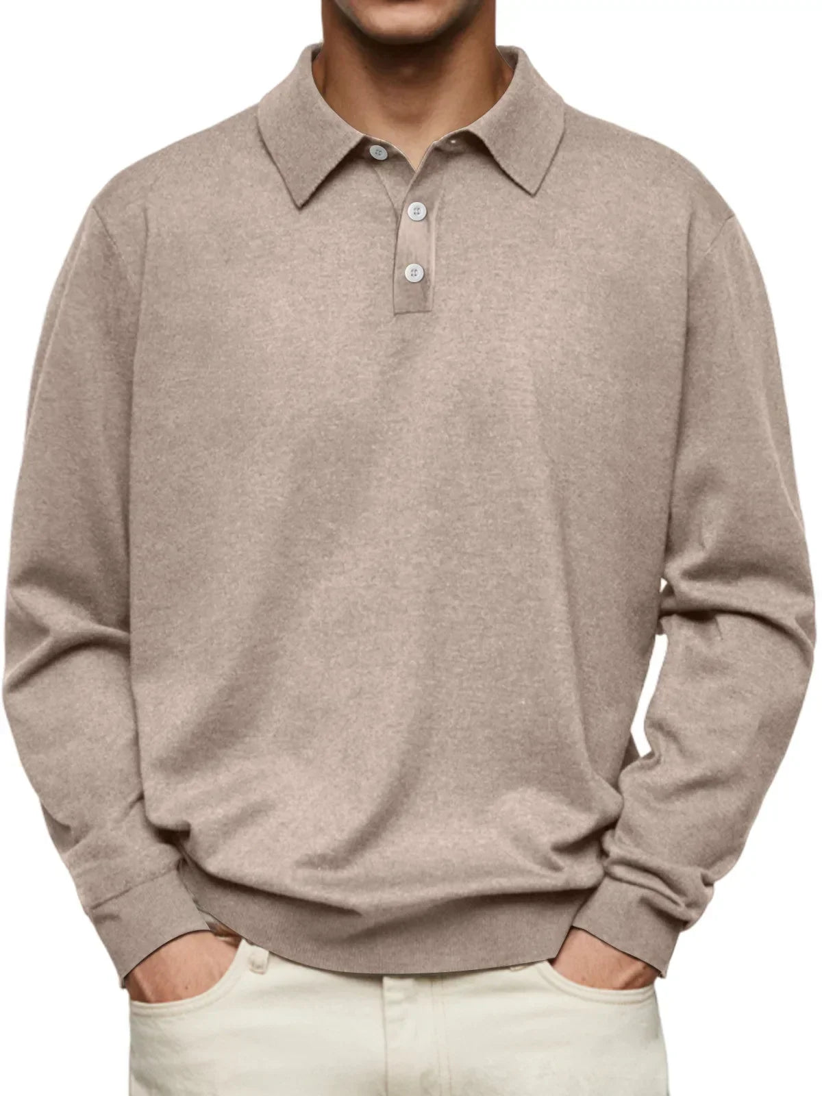 Luc | Polo casual de manga larga