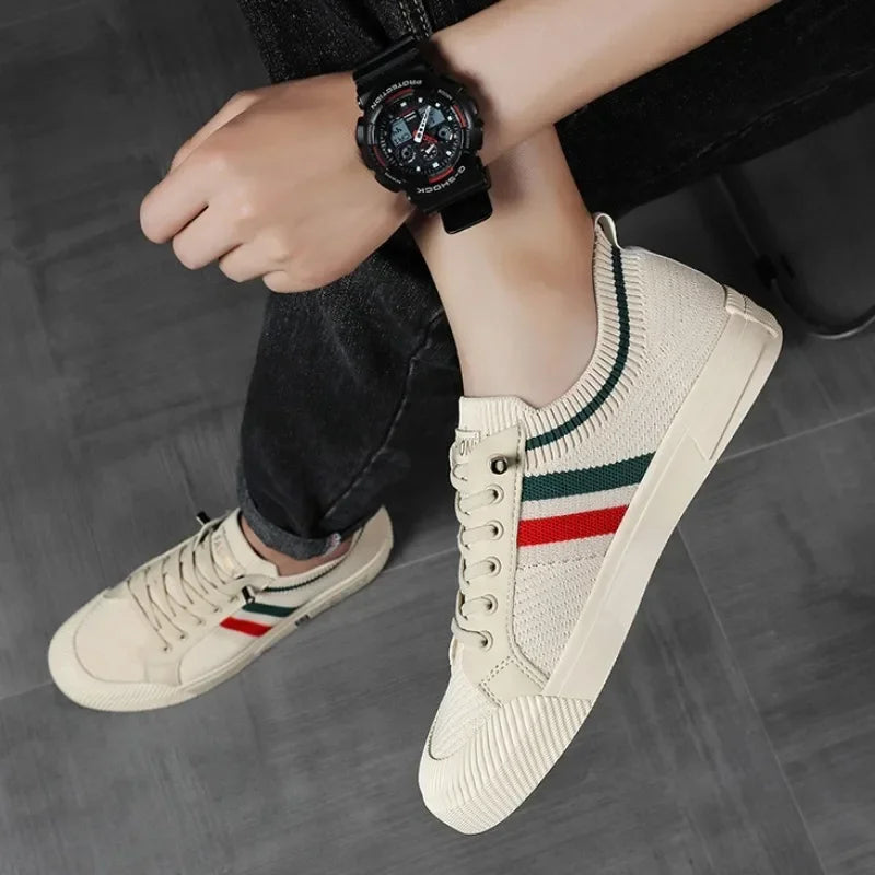 Zapatillas de punto tejido