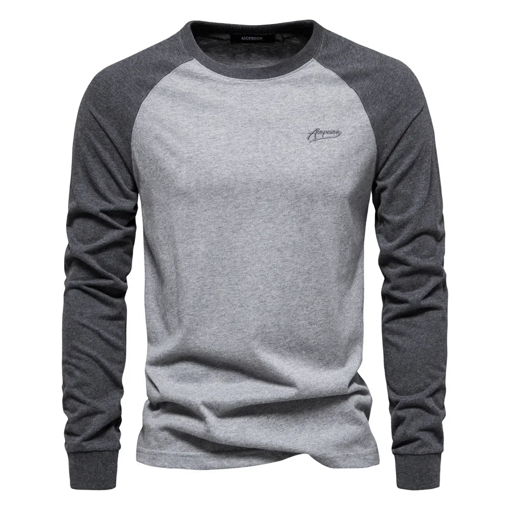 Sergio | Camiseta de manga larga con mangas raglán