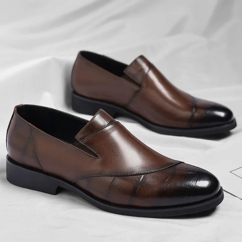 Mocasines de cuero