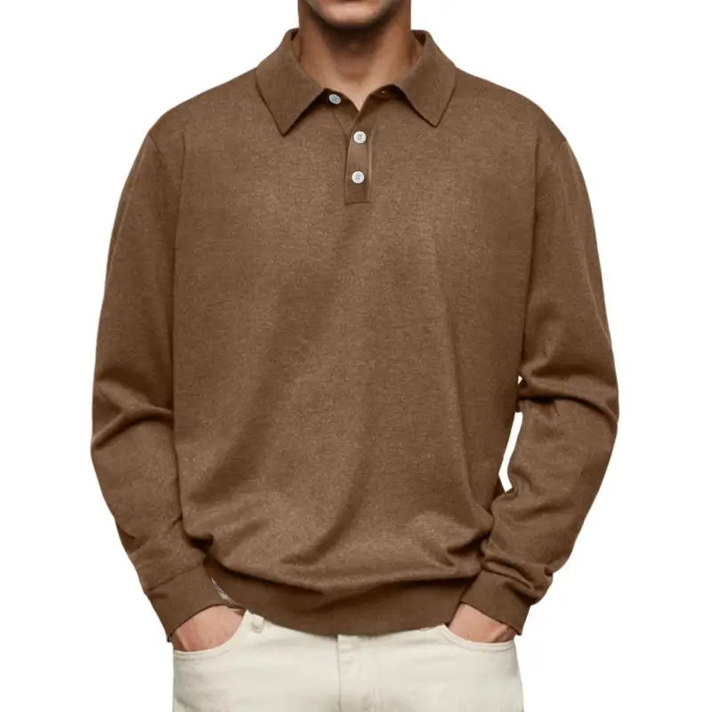 Luc | Polo casual de manga larga
