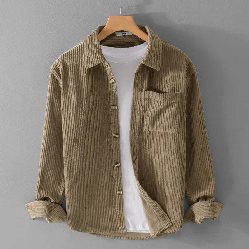 Émile | Elegante camisa de pana