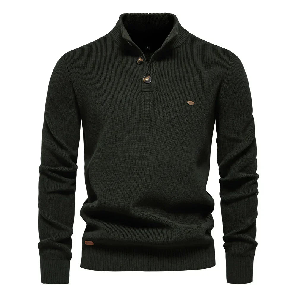 Daniel | Suéter elegante para hombres con diseño de botones