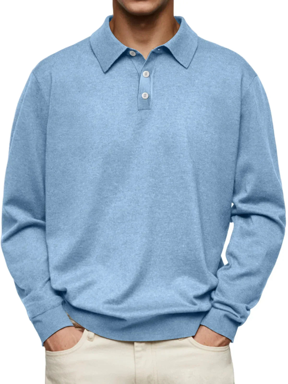 Luc | Polo casual de manga larga