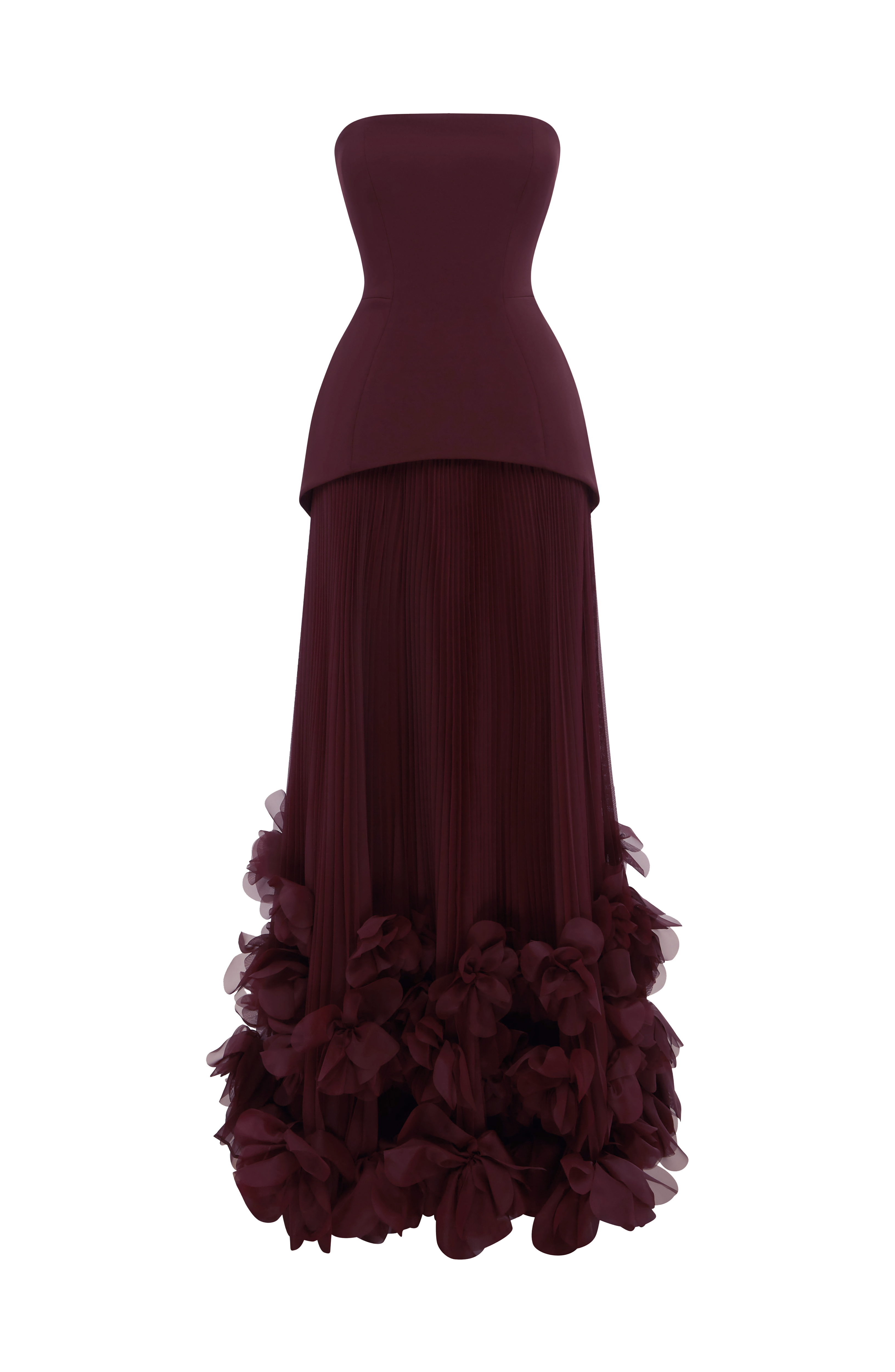Vestido Seraphina - Laca cereza