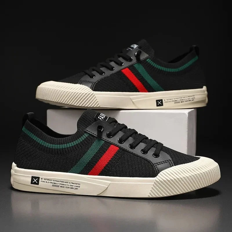 Zapatillas de punto tejido