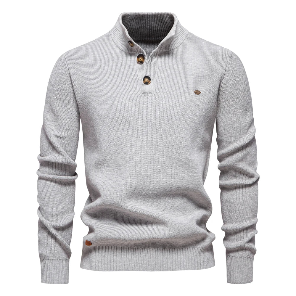Daniel | Suéter elegante para hombres con diseño de botones
