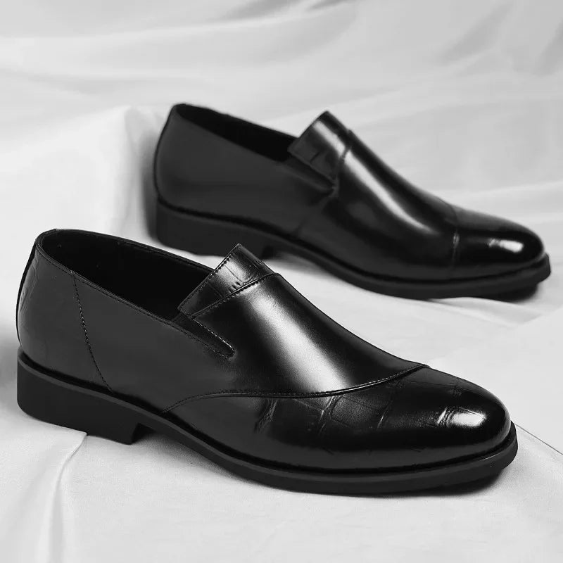 Mocasines de cuero