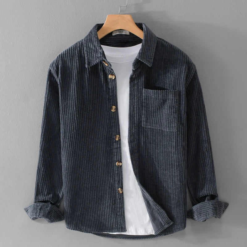 Émile | Elegante camisa de pana