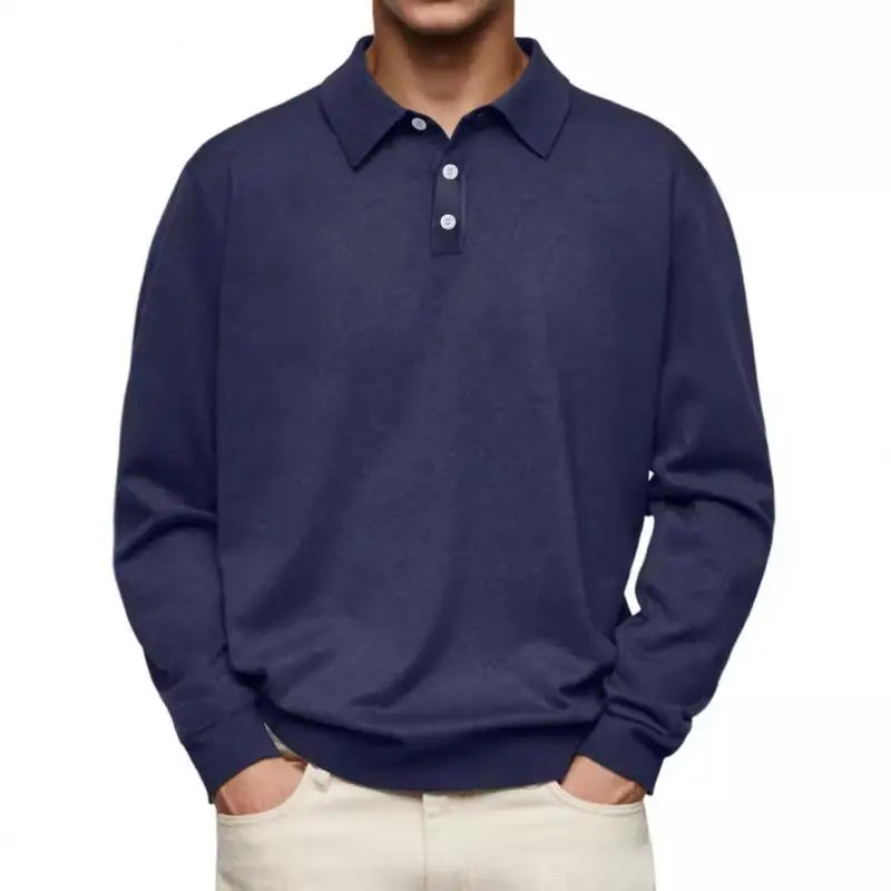 Luc | Polo casual de manga larga