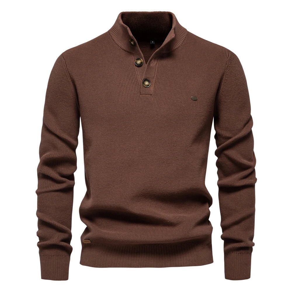 Daniel | Suéter elegante para hombres con diseño de botones