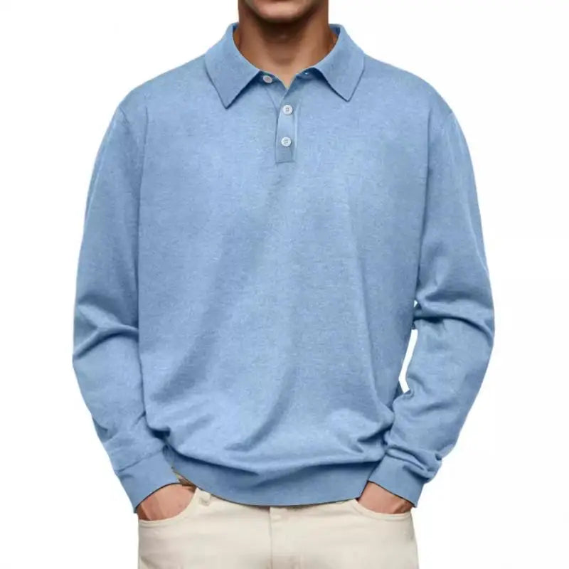 Luc | Polo casual de manga larga