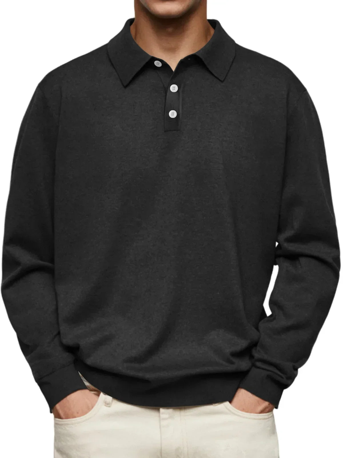 Luc | Polo casual de manga larga