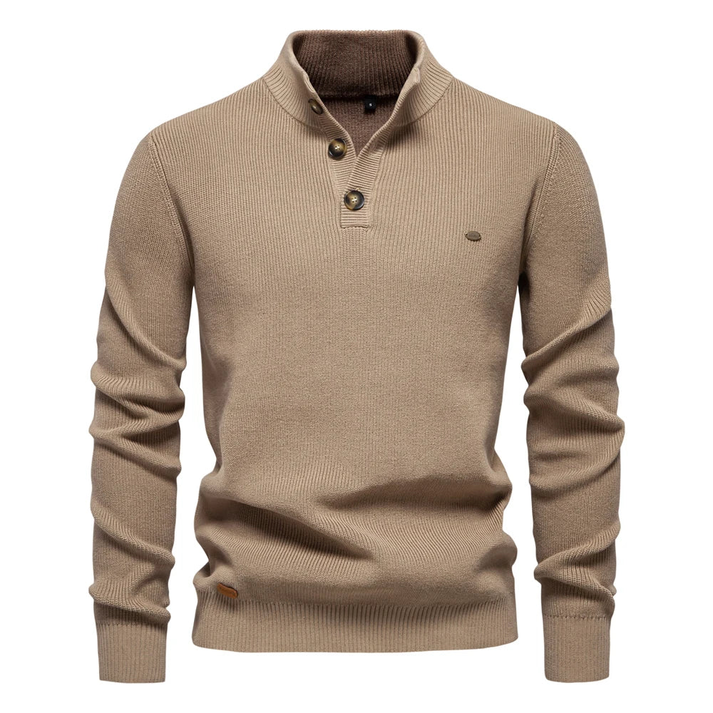Daniél | Suéter elegante para hombres con diseño de botones
