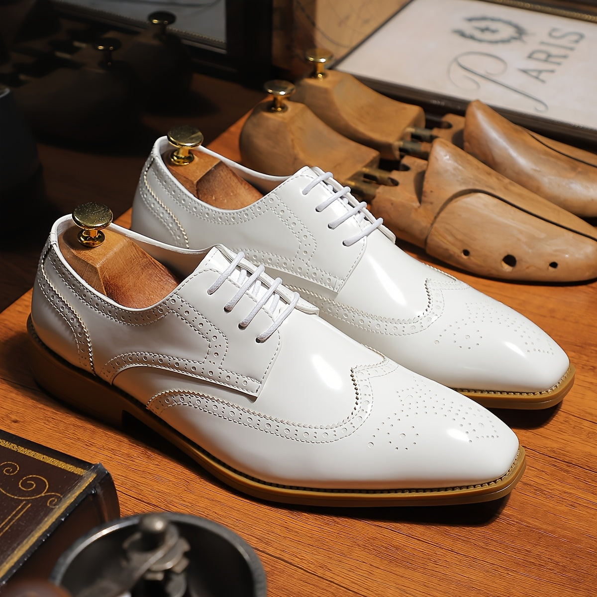 Fabiano | Zapatos de Cordones de Cuero