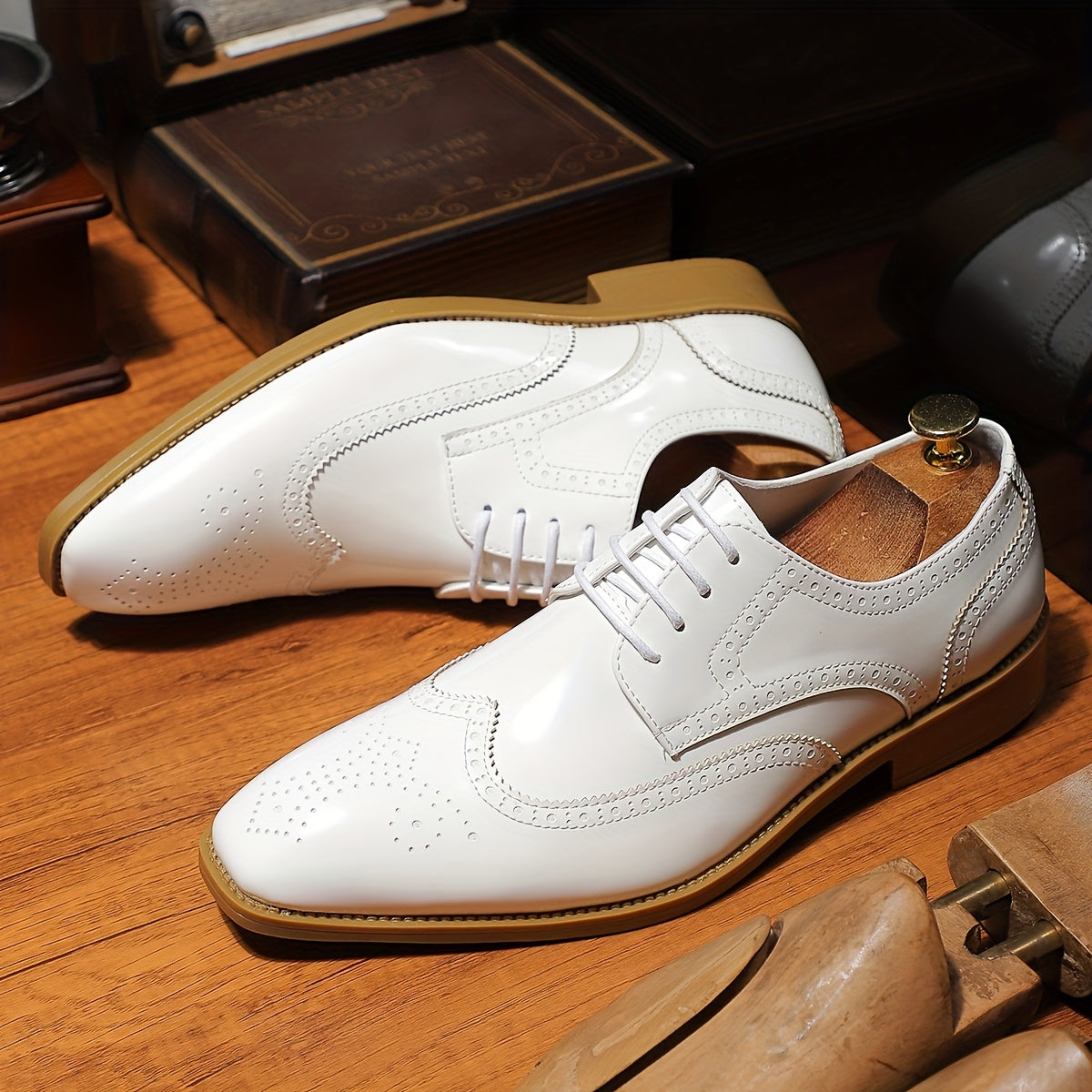 Fabiano | Zapatos de Cordones de Cuero