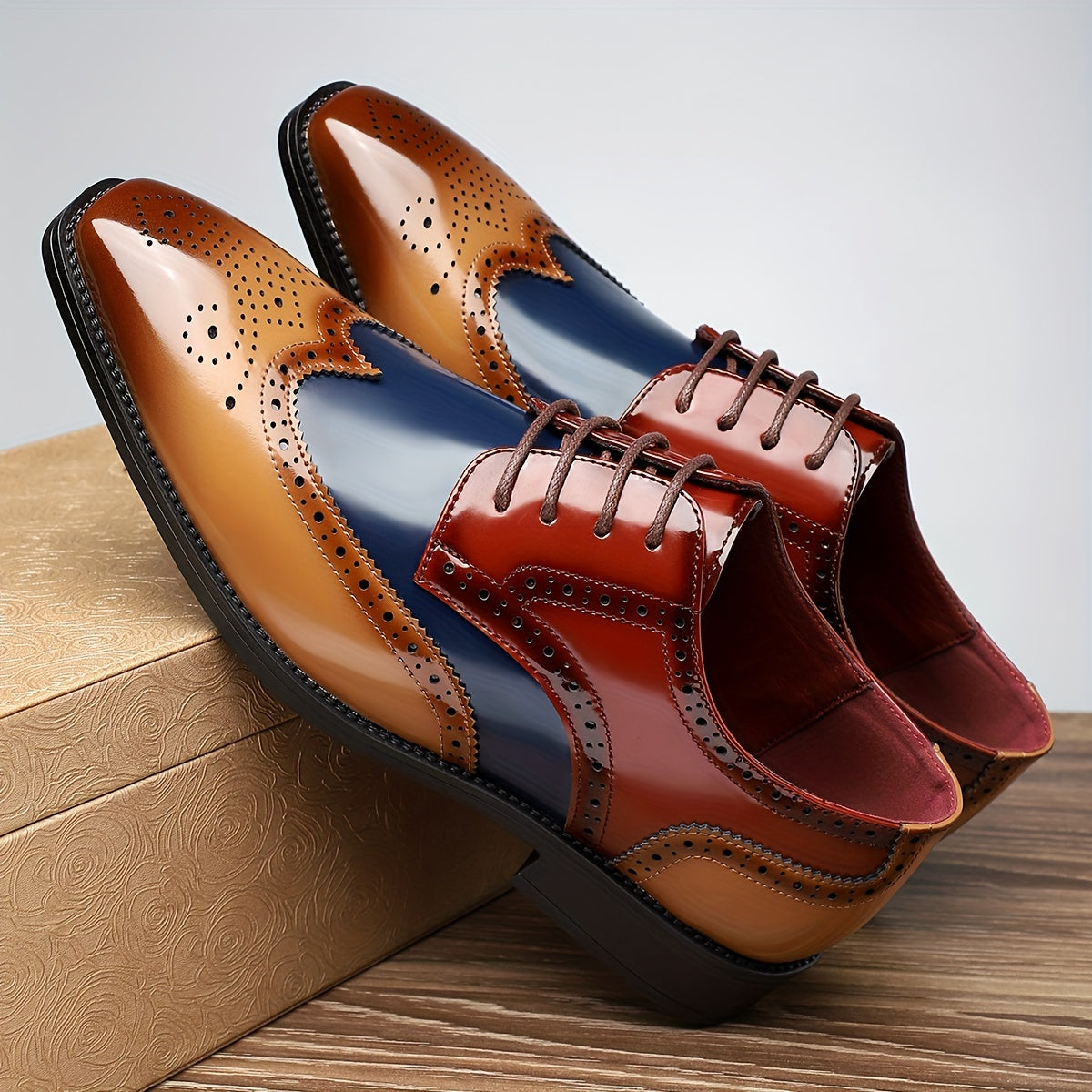 Fabiano | Zapatos de Cordones de Cuero