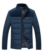 Elegante chaqueta acolchada
