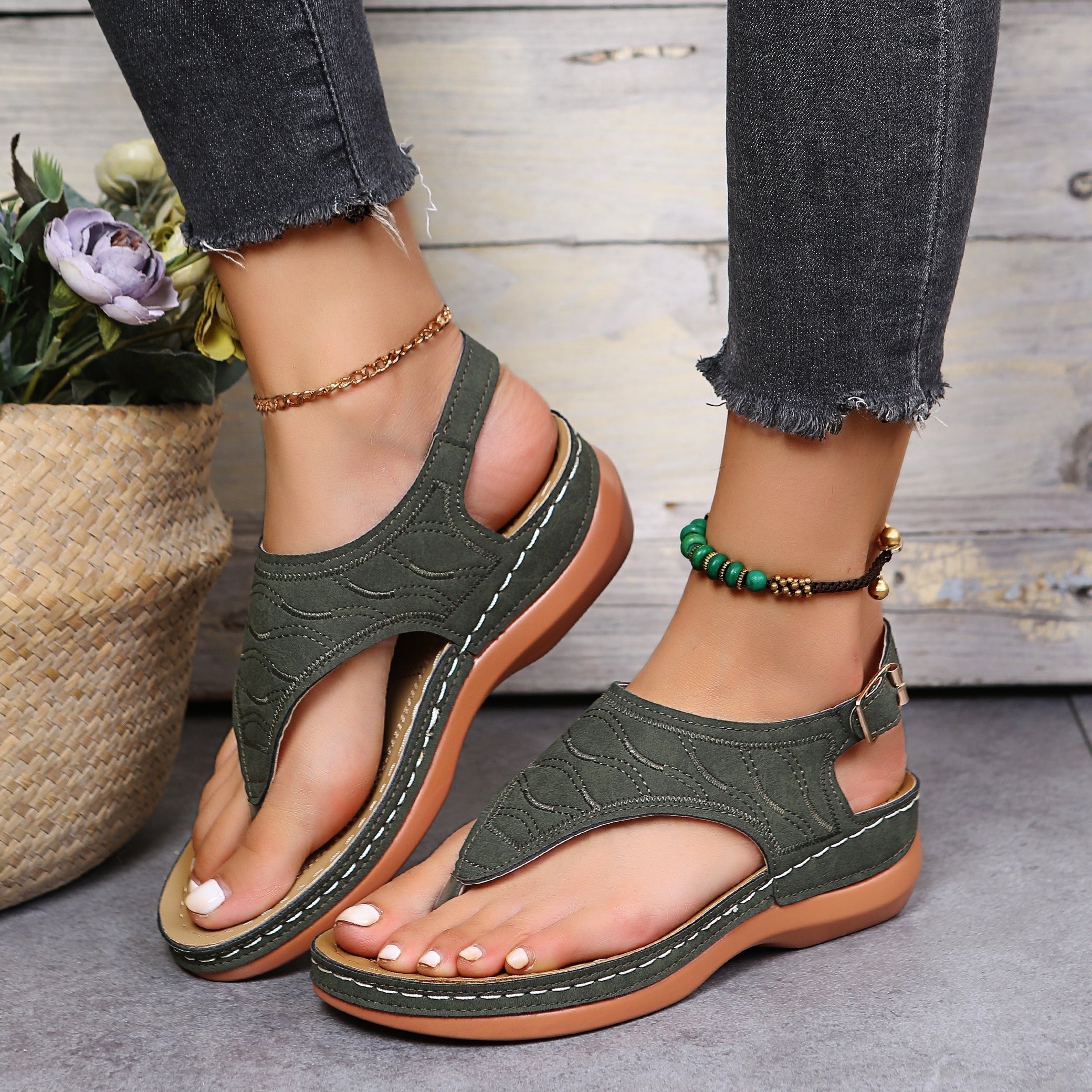 MARVELLE | Sandalias Confort Ergonómico Clara