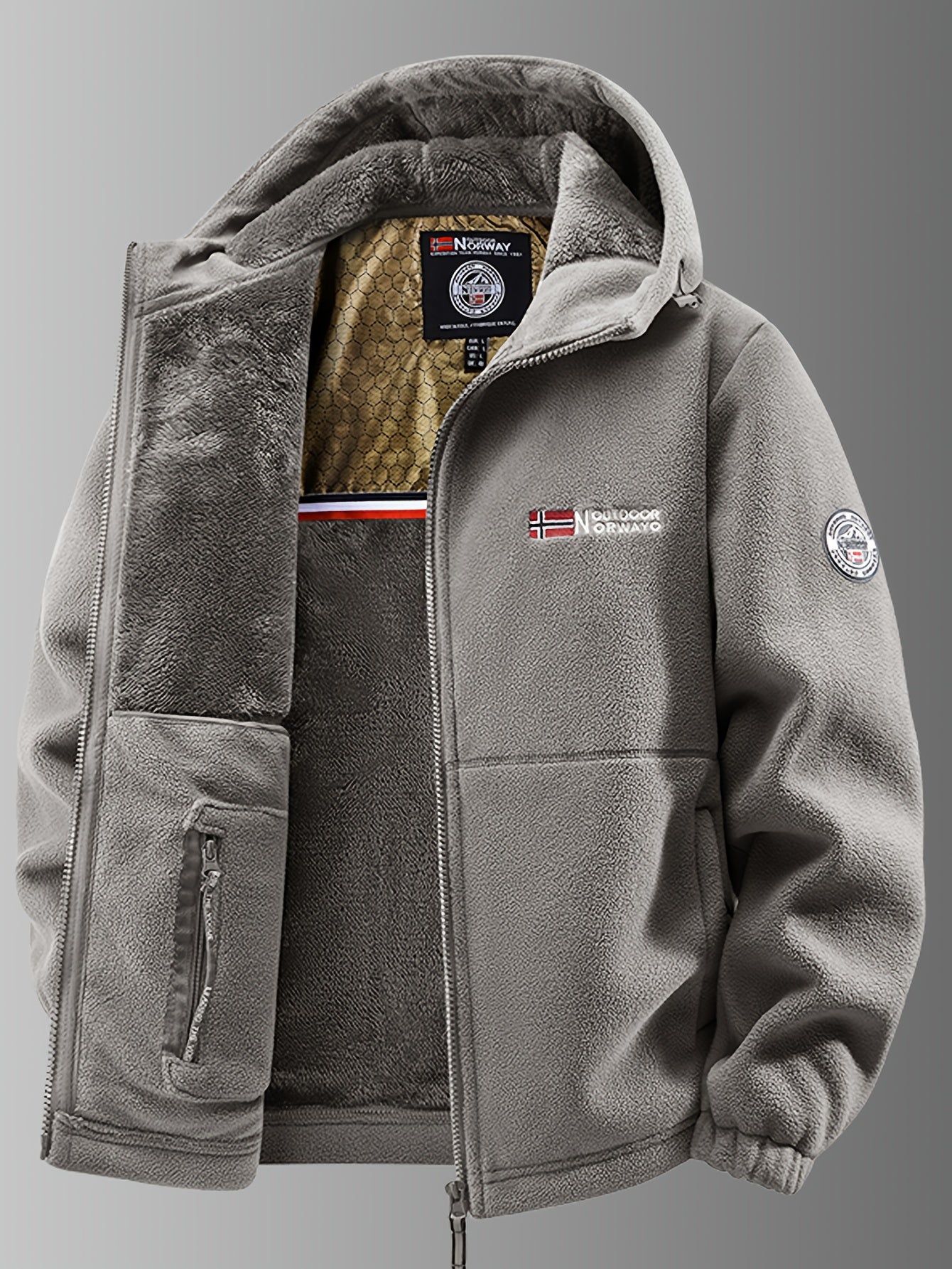 Chaqueta de Invierno de Forro Térmico