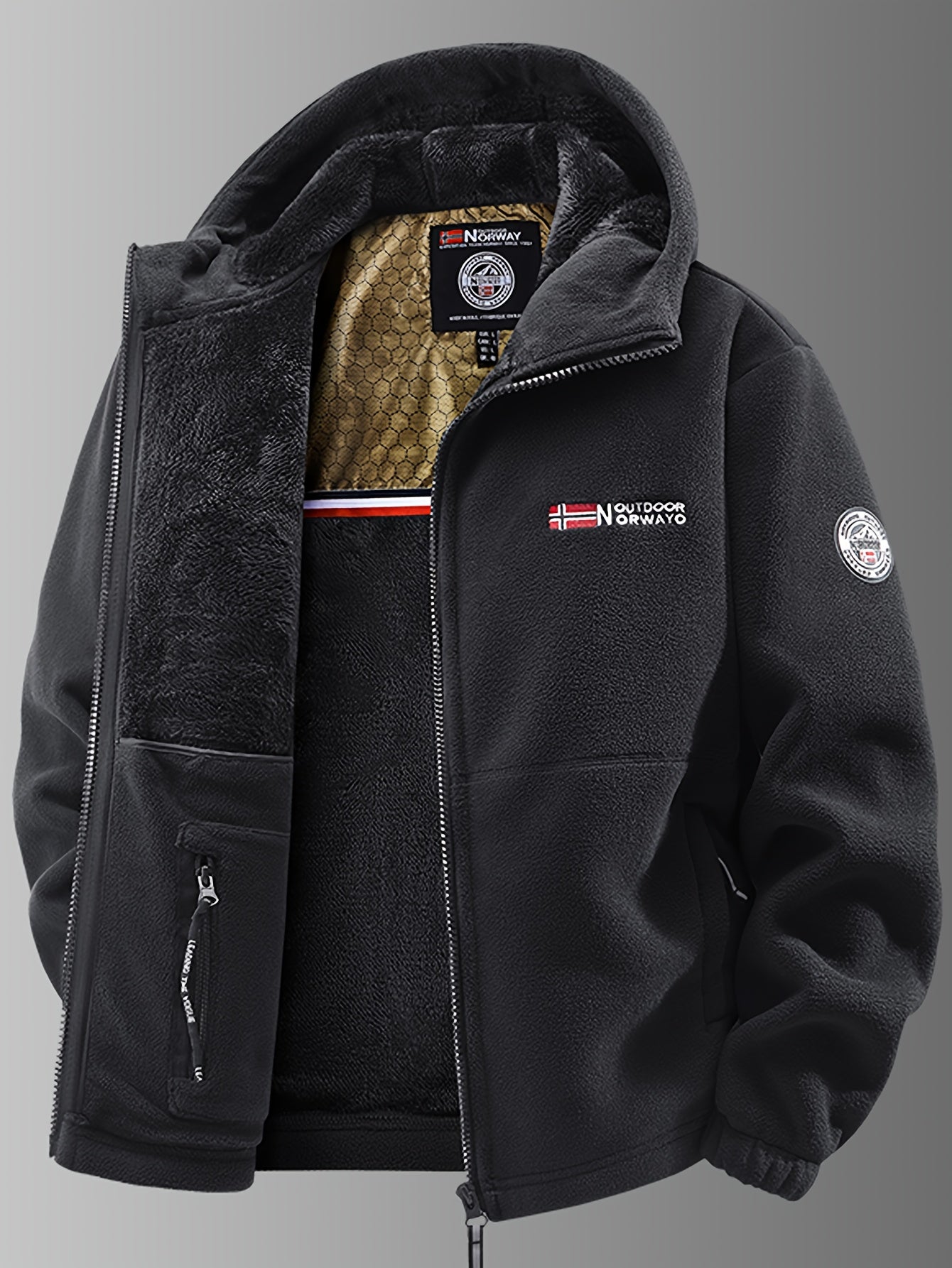Chaqueta de Invierno de Forro Térmico