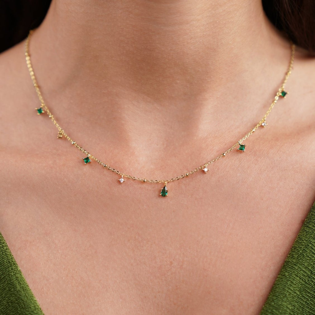 Collar de Oro Kristall de Emily