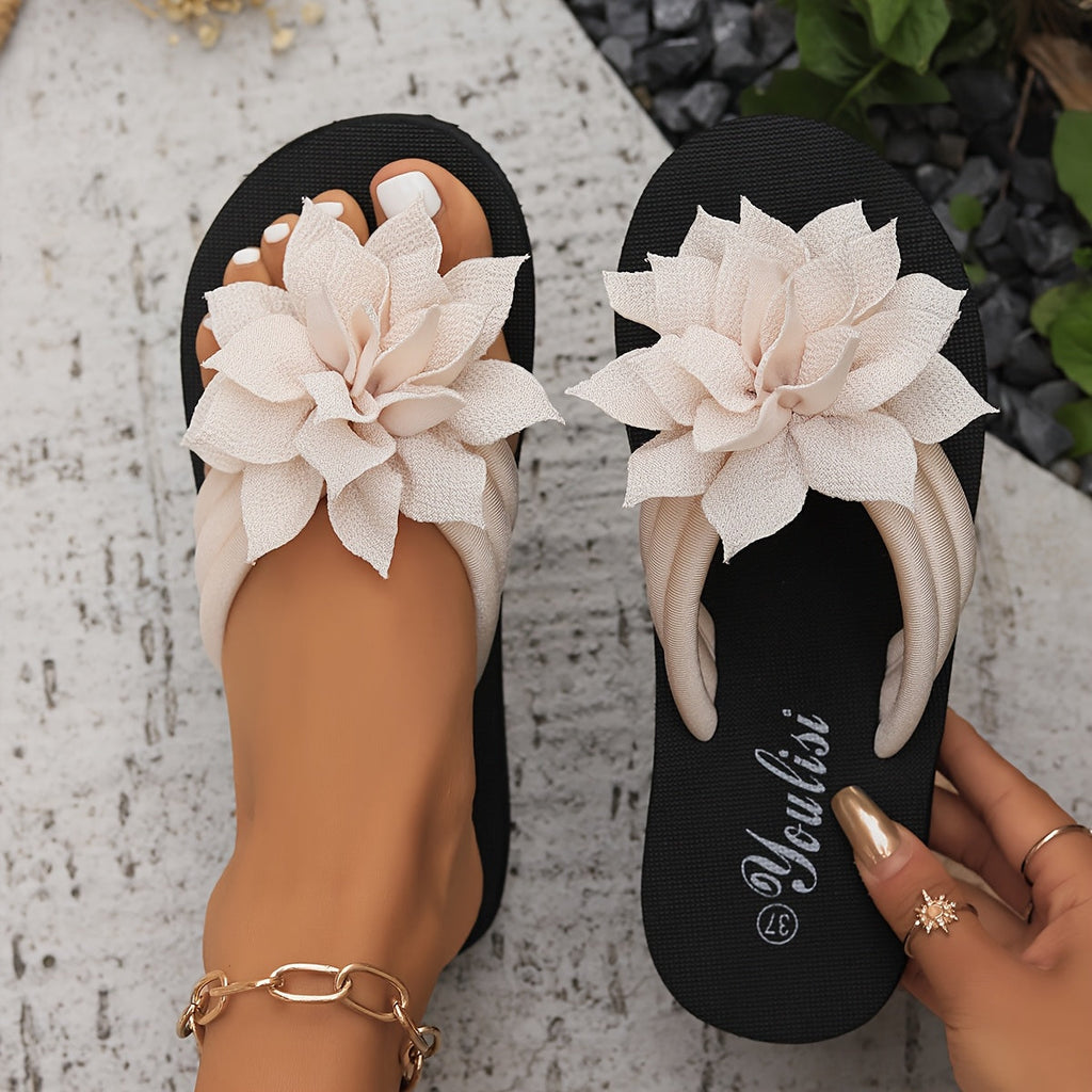 MARVELLE | Sandalias Florales Elegantes Livia