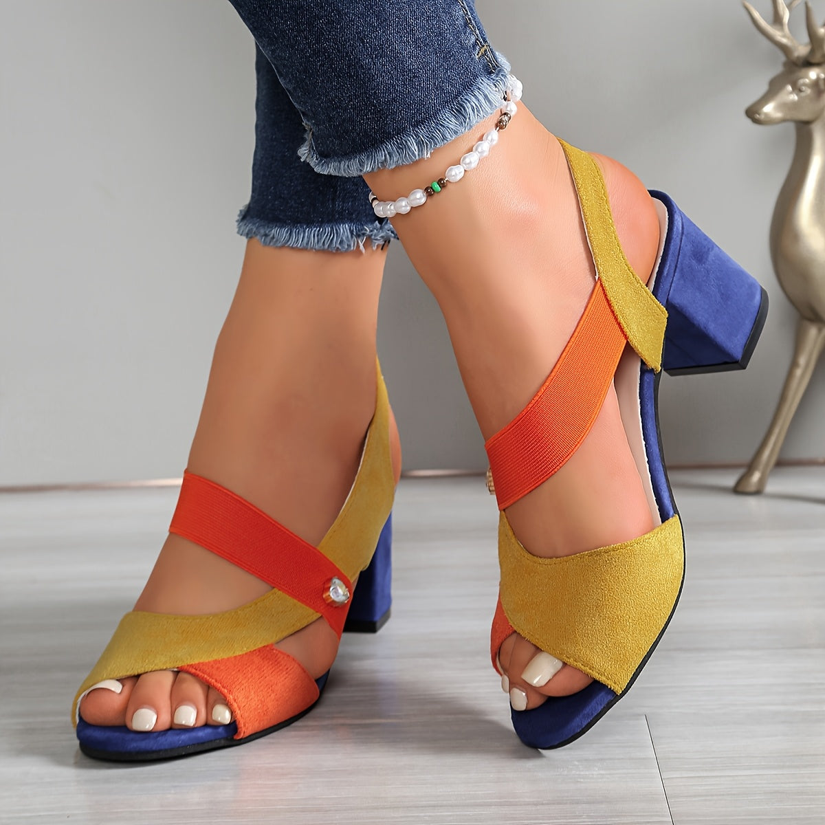 Capucine™ | Sandalias con Tacón Confort