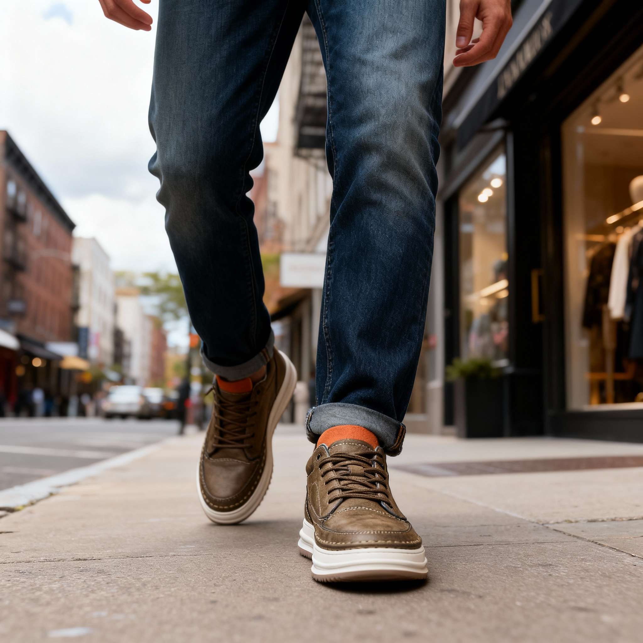 Roberto Zapatos de Cuero