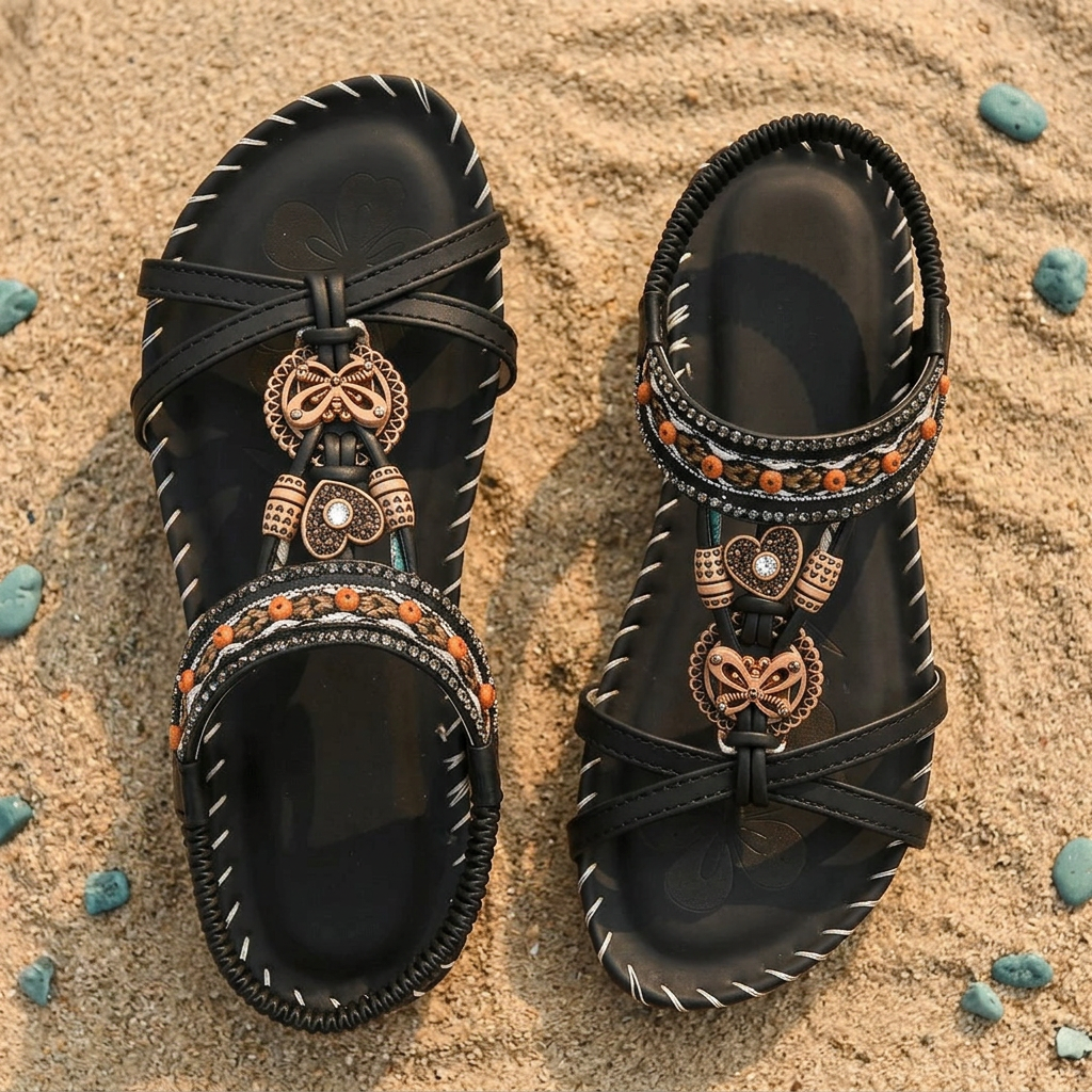 MARVELLE | Sandalias Boho Confort Élina